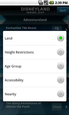 Disneyland Inside Out android App screenshot 4